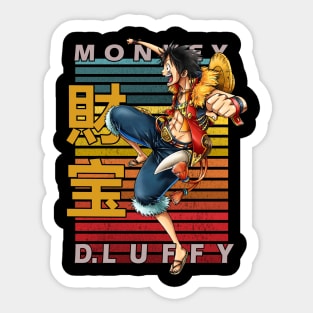 Monkey D Luffy - One Piece Sticker